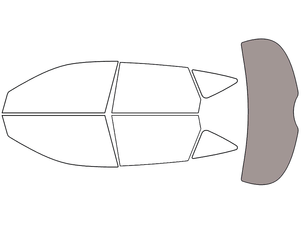 Rear Windshield - 50%