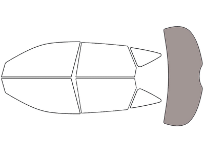 Rear Windshield - 50%