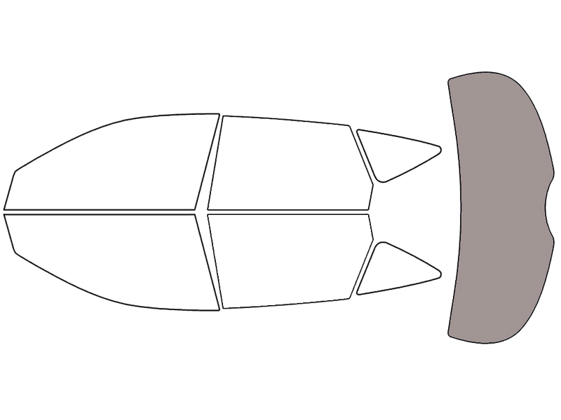 Rear Windshield - 50%