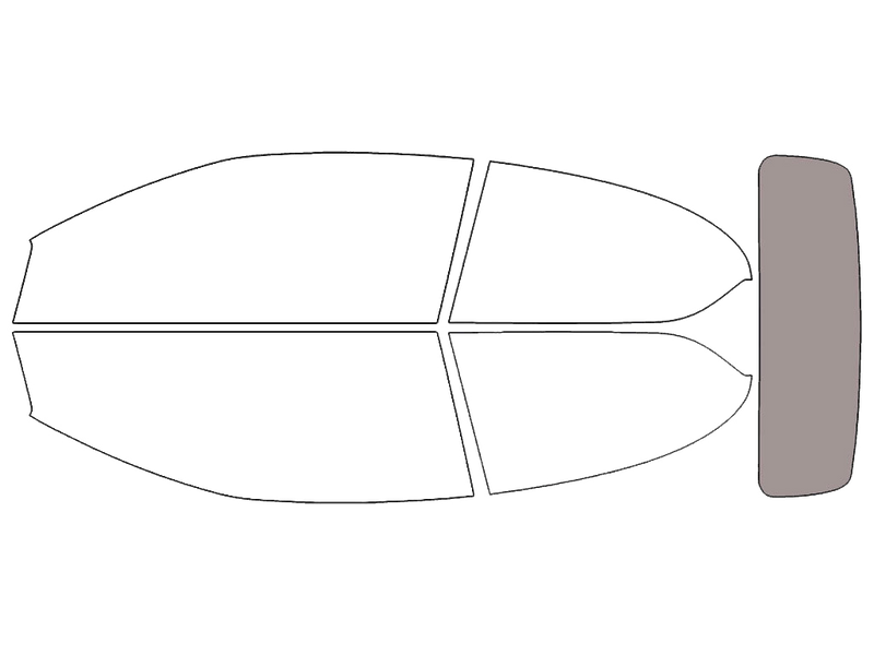 Rear Windshield - 50%