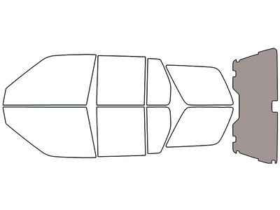 Rear Windshield - 45%