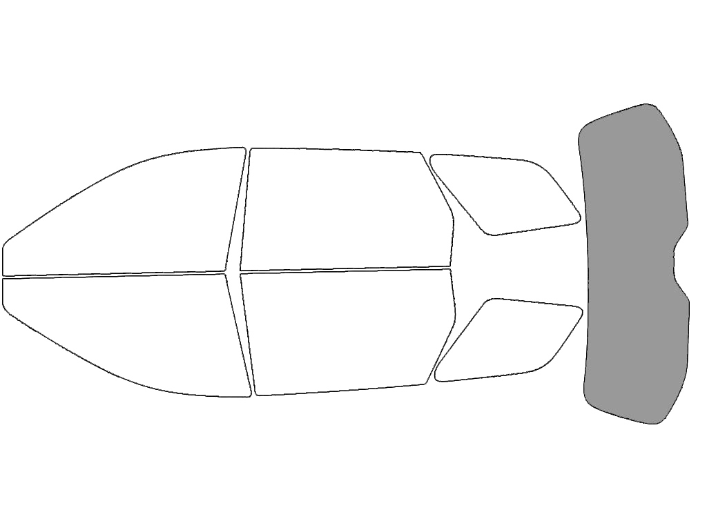 Rear Windshield - 50%