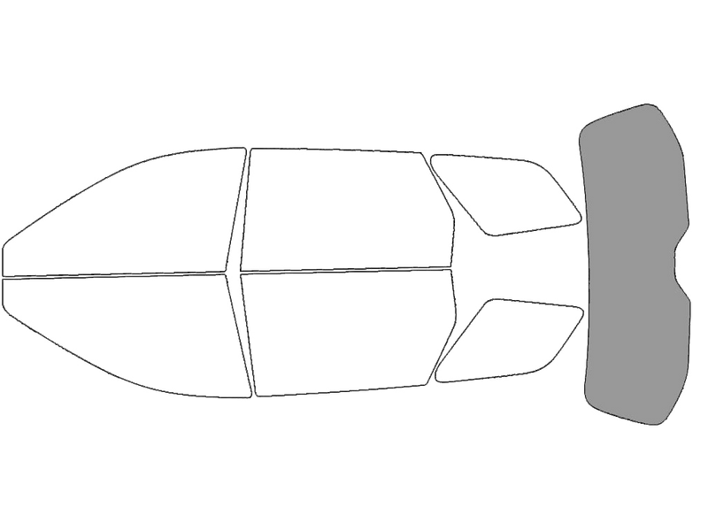 Rear Windshield - 50%