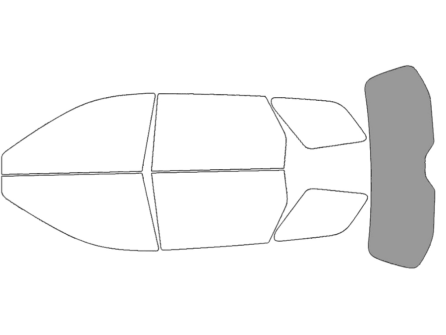 Rear Windshield - 50%