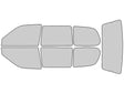Avery Dennison Nissan Quest 1993-1998 NR Nano Ceramic IR Precut Window Tint Kit