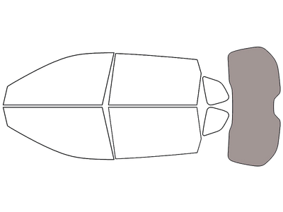 Rear Windshield - 50%