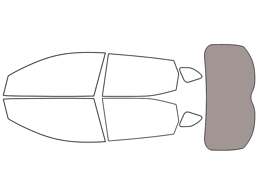 Rear Windshield - 50%