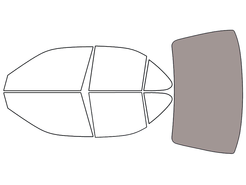 Rear Windshield - 50%
