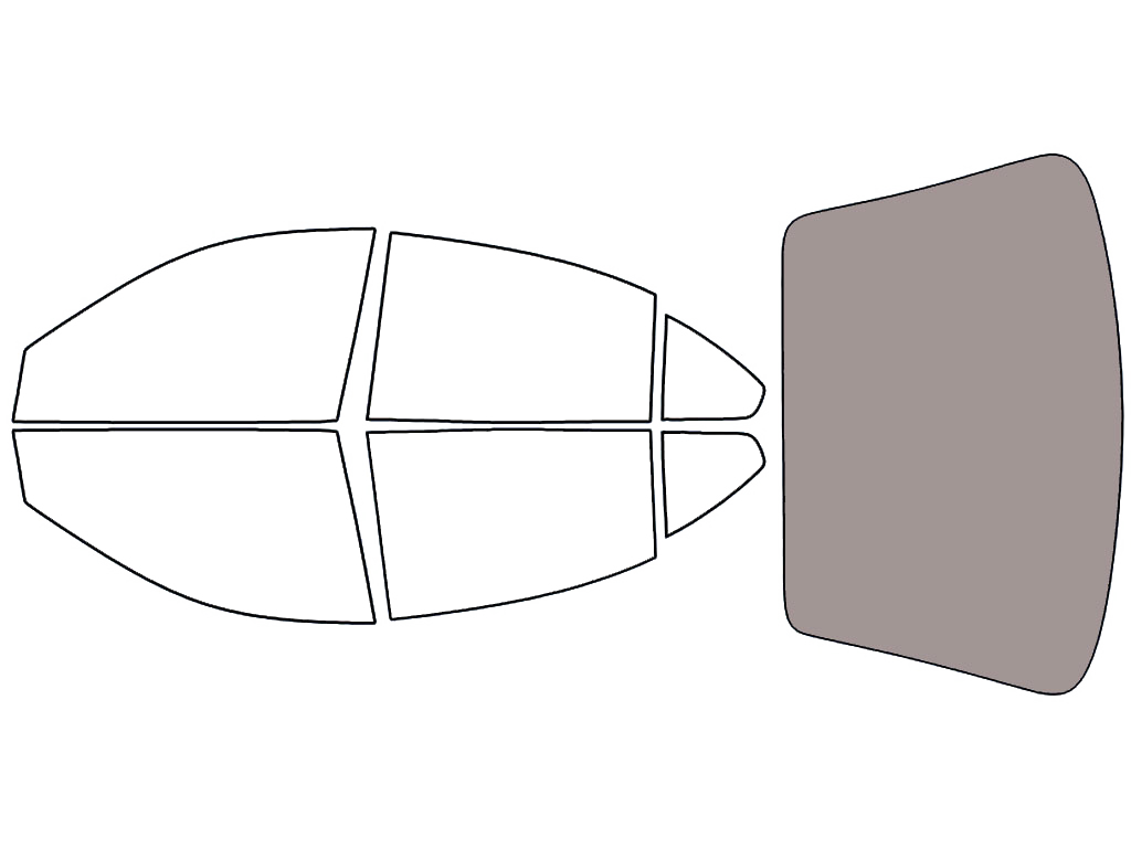 Rear Windshield - 50%