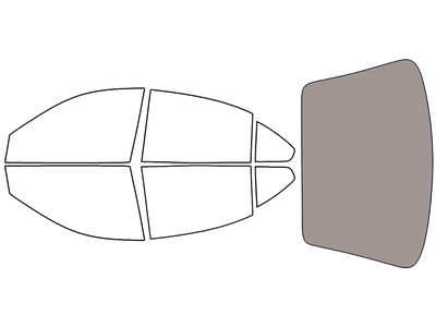 Rear Windshield - 50%