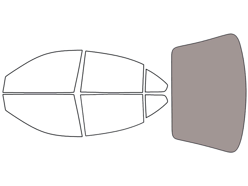 Rear Windshield - 50%