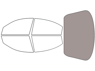 Rear Windshield - 50%