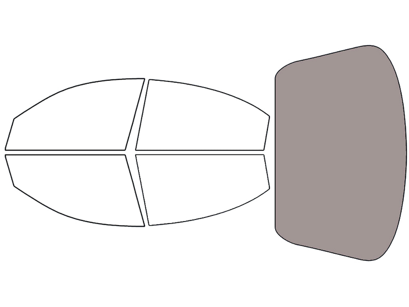 Rear Windshield - 50%