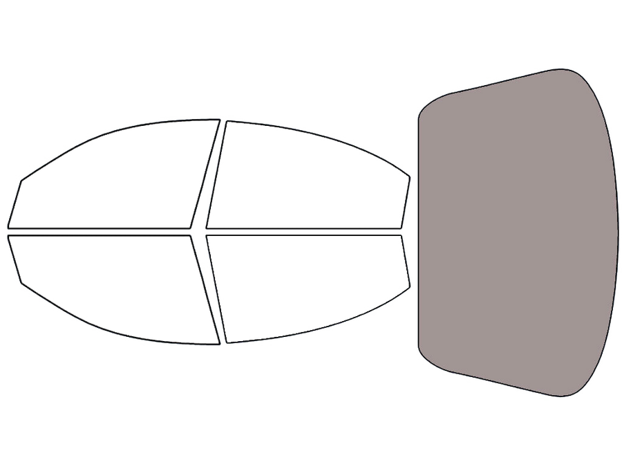 Rear Windshield - 50%