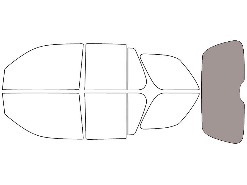 Rear Windshield - 50%