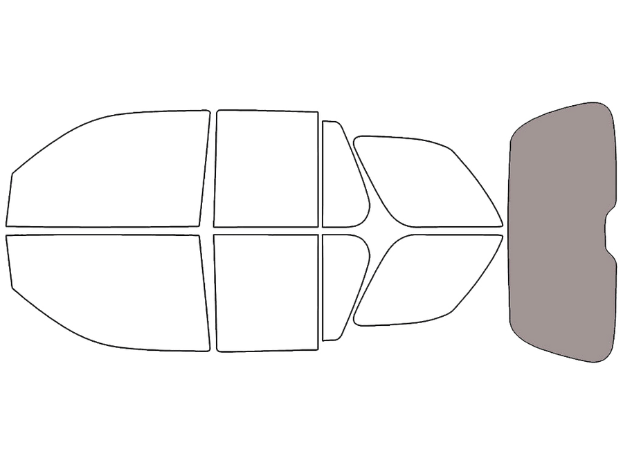 Rear Windshield - 50%