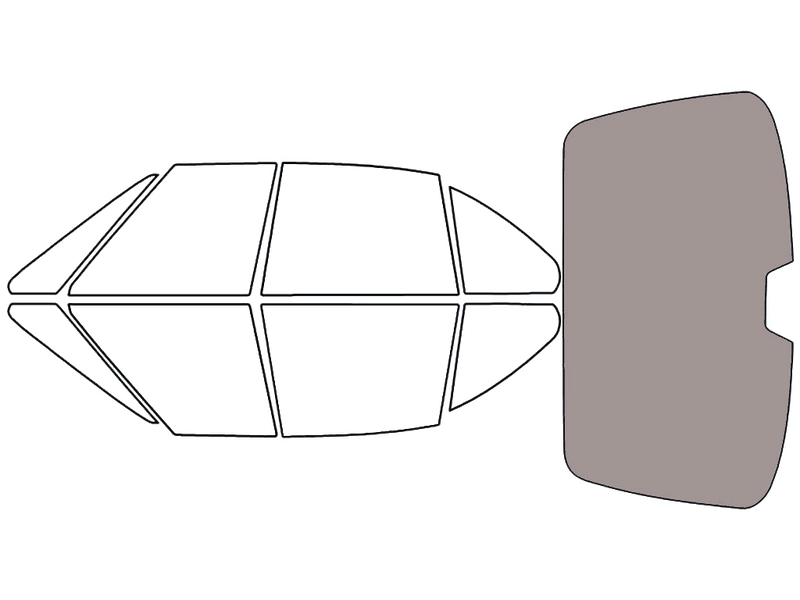 Rear Windshield - 50%