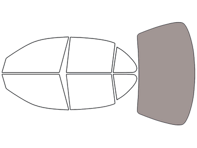 Rear Windshield - 50%