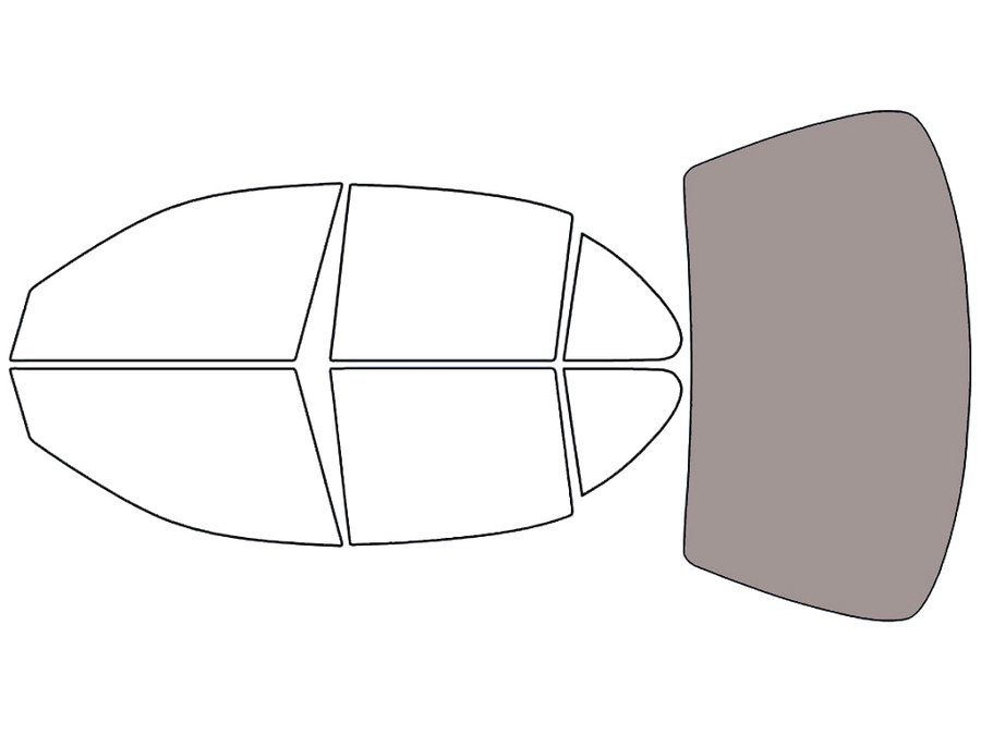 Rear Windshield - 50%