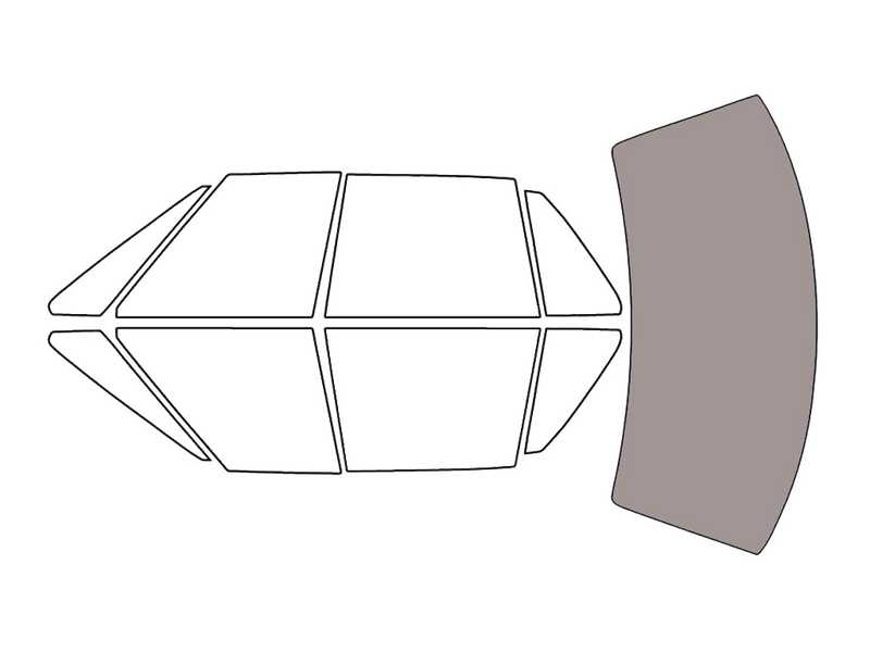 Rear Windshield - 50%