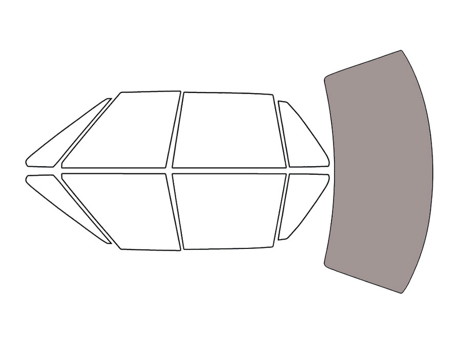 Rear Windshield - 50%