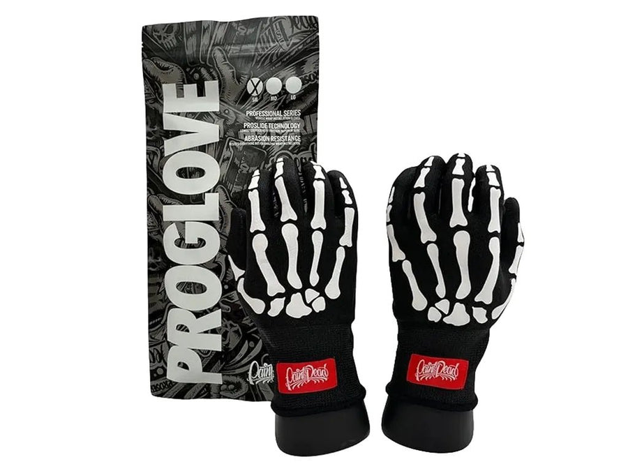 Paint is Dead™ ProSeries™ ProGlove HD Skeleton - Car Wrapping Gloves (1 Pair)