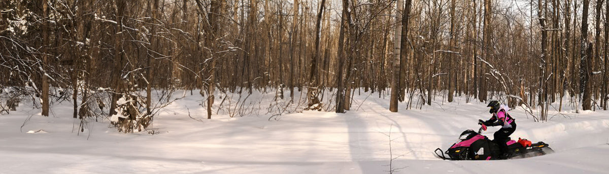 Pink Snowmobile Wraps