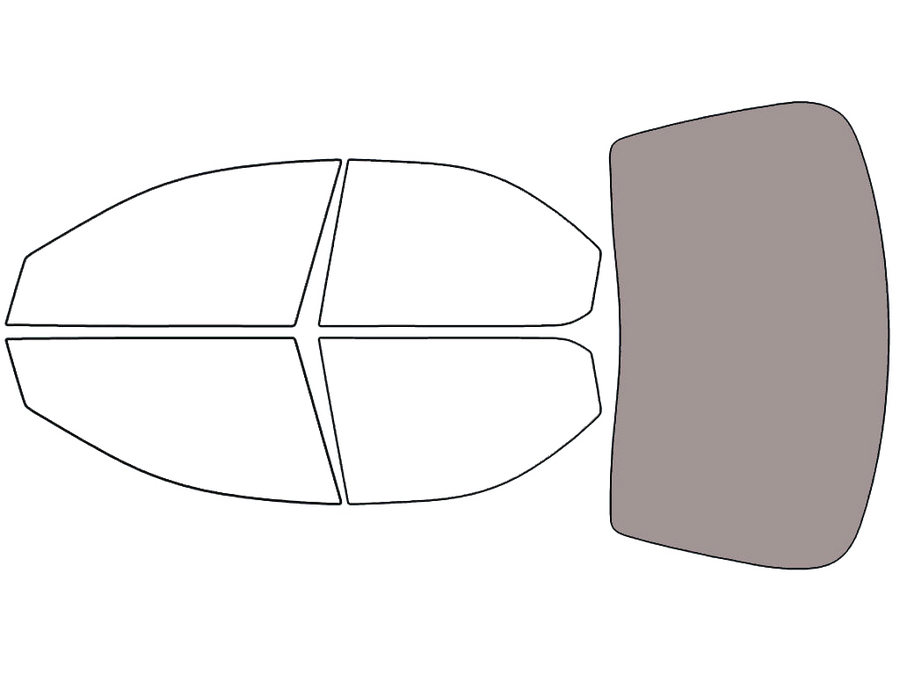 Rear Windshield - 50%