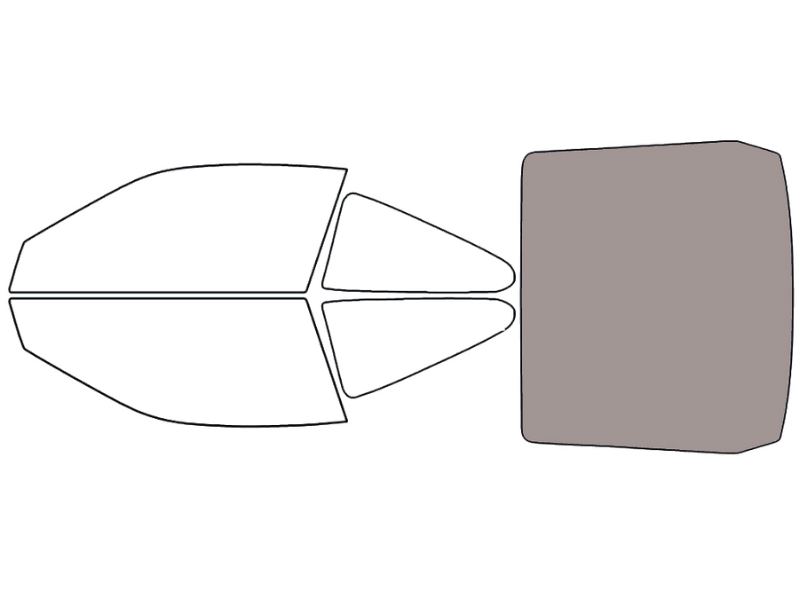 Rear Windshield - 50%