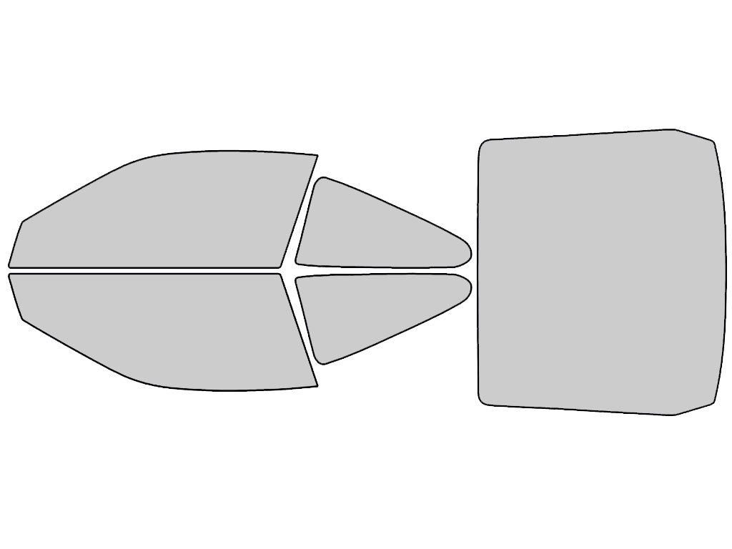 Avery Dennison Plymouth Laser 1990-1994 NR Nano Ceramic IR Precut Window Tint Kit