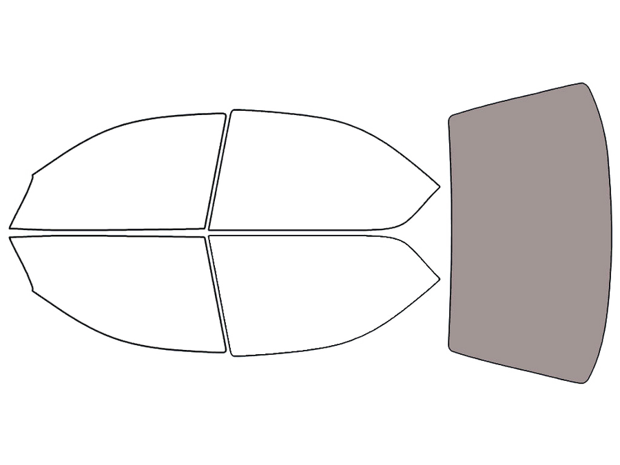 Rear Windshield - 50%