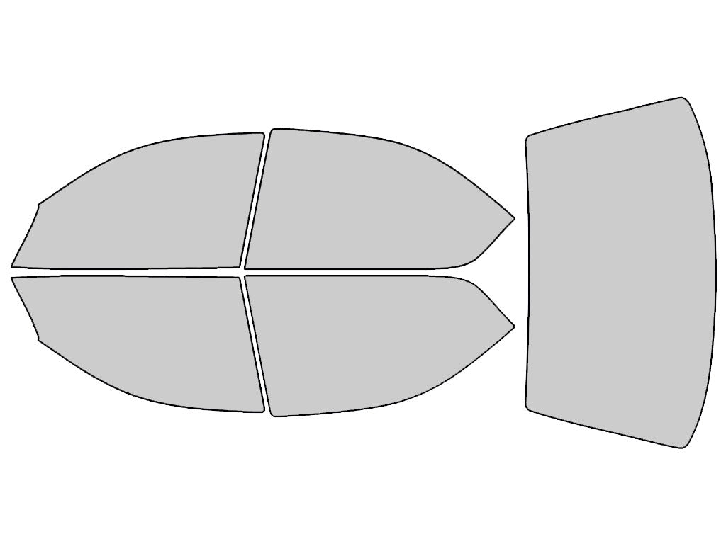 Avery Dennison Plymouth Neon 1995-1999 Sedan NR Nano Ceramic IR Precut Window Tint Kit