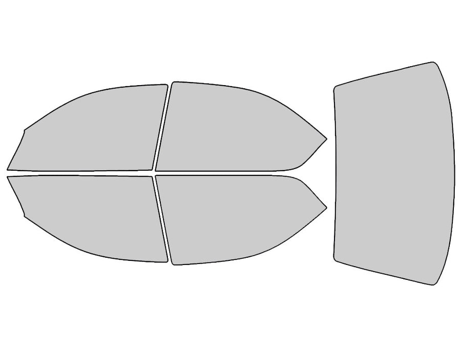 Avery Dennison Plymouth Neon 1995-1999 Sedan NR Nano Ceramic IR Precut Window Tint Kit
