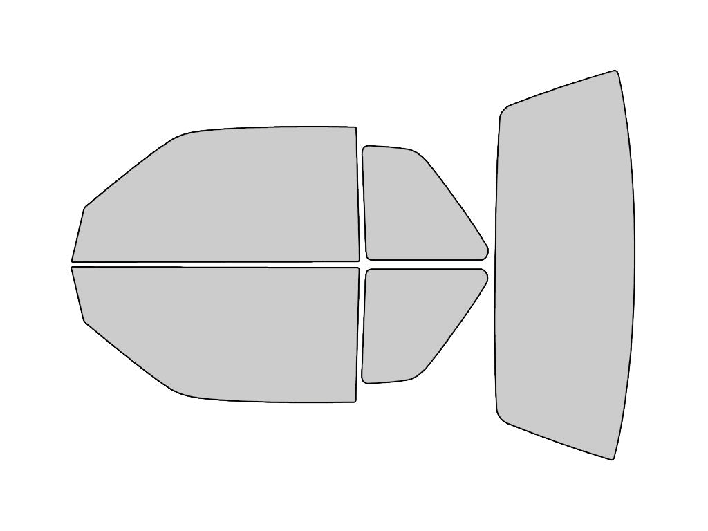 Avery Dennison Plymouth Sundance 1990-1994 2 Door NR Pro Precut Window Tint Kit