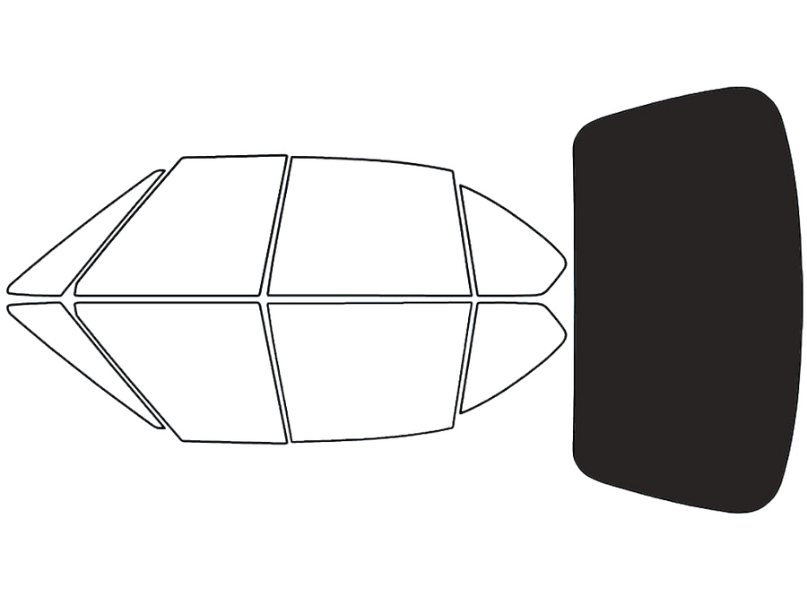 Rear Windshield - 20%