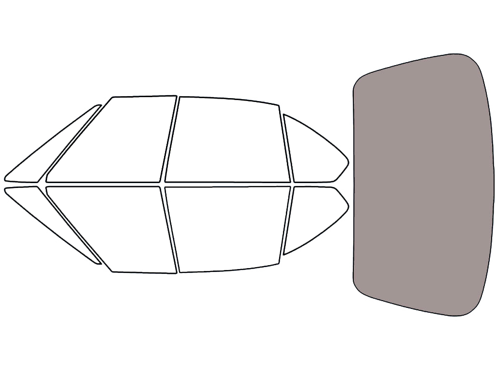 Rear Windshield - 50%