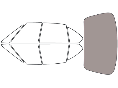 Rear Windshield - 50%