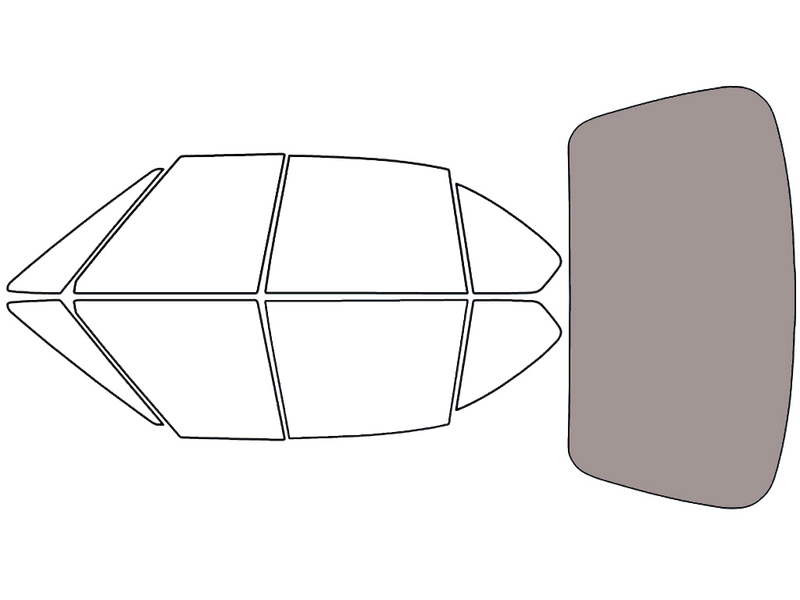 Rear Windshield - 50%