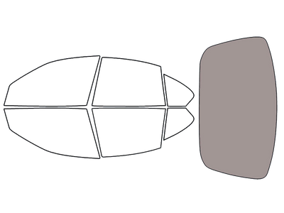 Rear Windshield - 50%