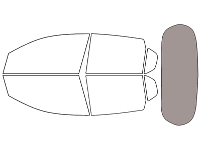 Rear Windshield - 50%