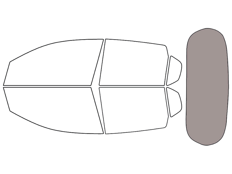 Rear Windshield - 50%