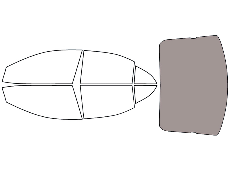 Rear Windshield - 50%