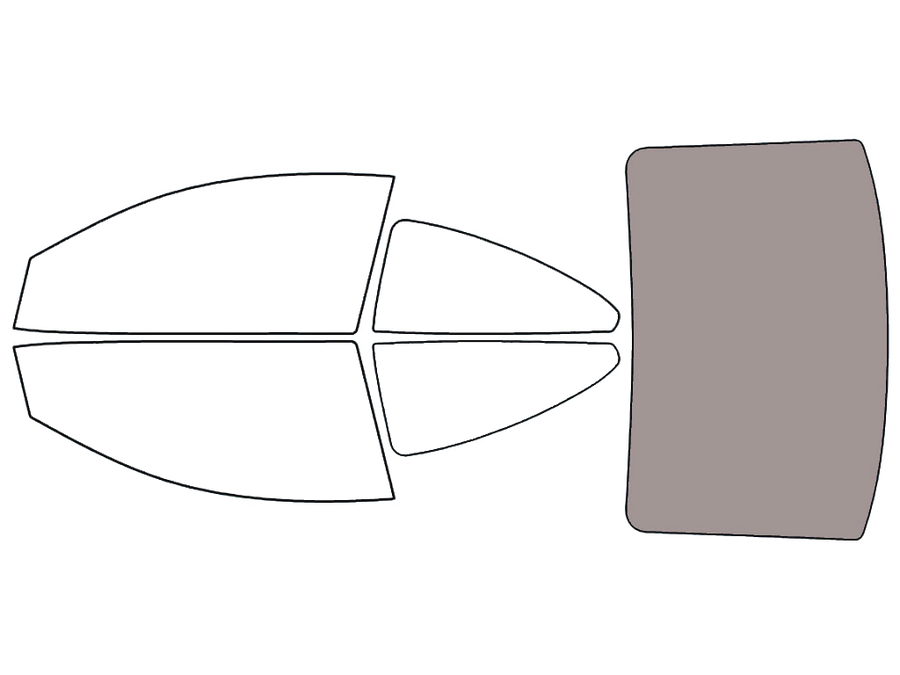 Rear Windshield - 50%