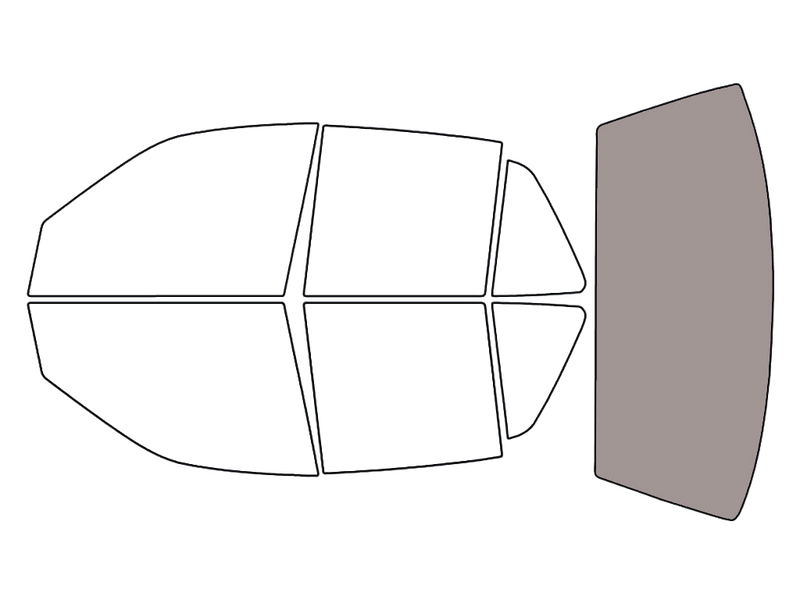 Rear Windshield - 50%