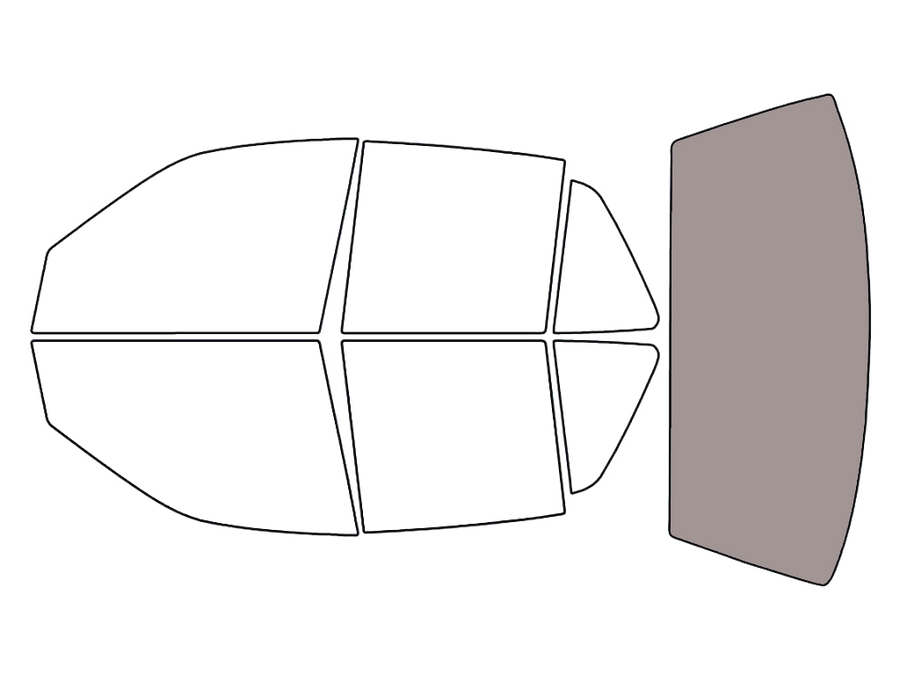 Rear Windshield - 50%