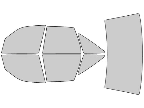 Avery Dennison Pontiac Grand Prix 1990-1996 Sedan NR Nano Ceramic IR Precut Window Tint Kit