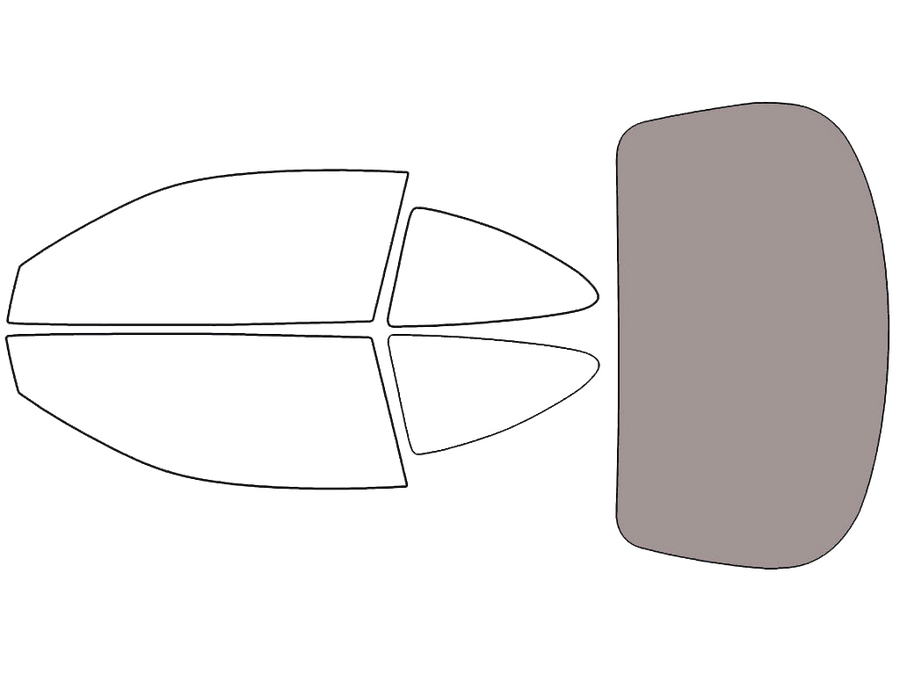 Rear Windshield - 50%