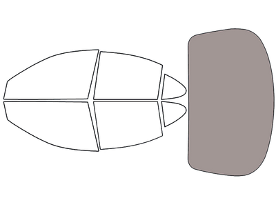Rear Windshield - 50%