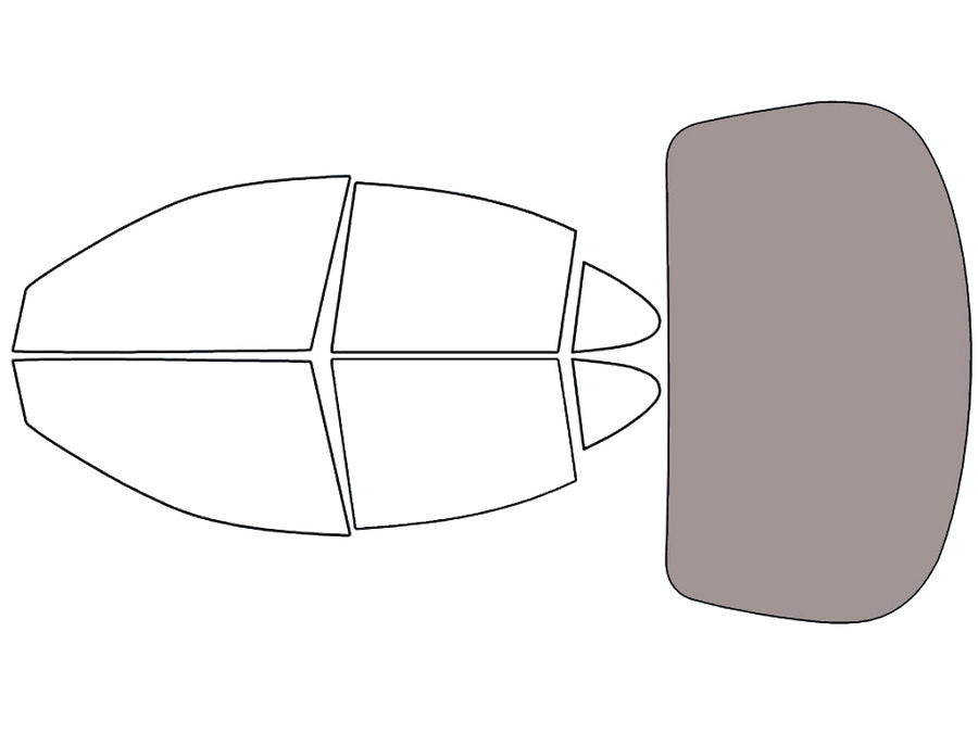 Rear Windshield - 50%