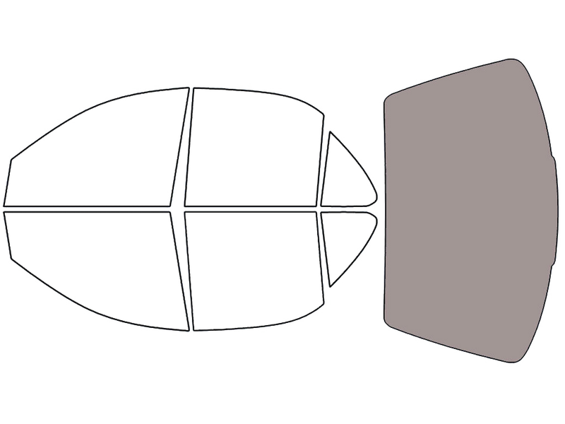 Rear Windshield - 50%